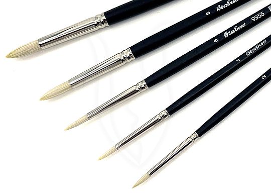  Hosszúnyelű művészecsetek 